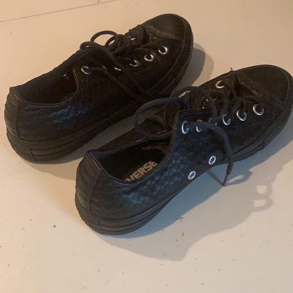 Printed leather Converse - Picture 4 of 5